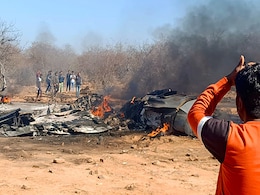 "Aircraft With Front Portion In Flames": Witness To Air Force Jets' Crash "Aircraft With Front Portion In Flames": Witness To Air Force Jets' Crash