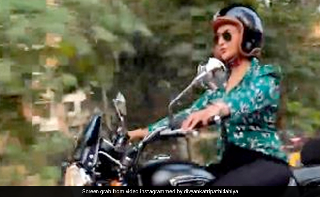 दिव्यांका त्रिपाठी ने बाइकर गर्ल बनकर शेयर किया वीडियो, पति विवेक ने कमेंट में पूछा लिया यह सवाल