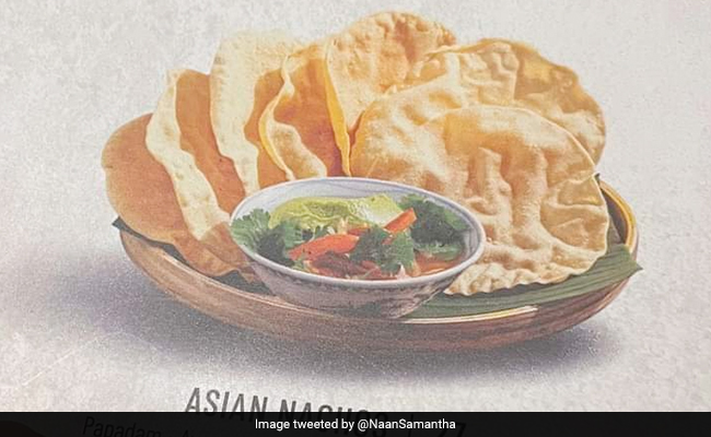 Malaysian Restaurant Sells Papad As "Asian Nachos", Internet Calls It A "Culinary Crime"