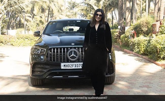 What Sushmita Sen Posted After Gifting Herself A Swanky New Mercedes