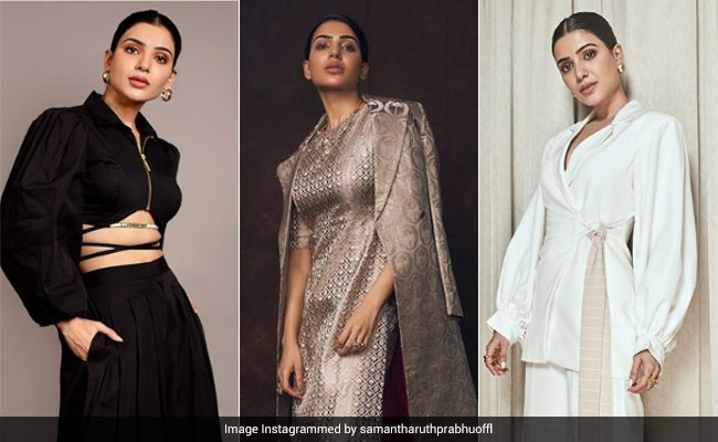 7 Times Samantha Ruth Prabhu's Monochrome Magic Was A Style Spree