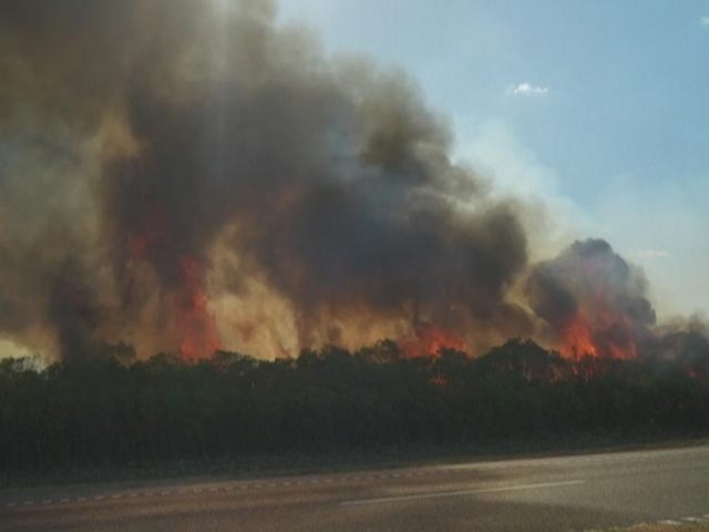 Wildfire Rages In Argentina Due To "Unusual Heat Waves"