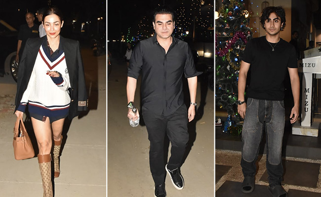 Pics - Malaika Arora, Ex-Husband Arbaaz Khan And Son Arhaan's Get-Together