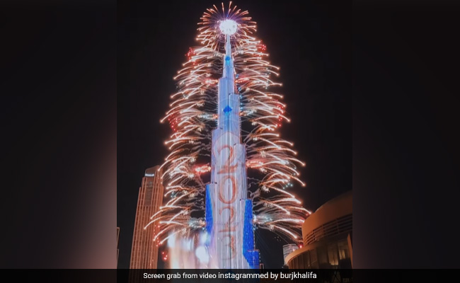 Watch: Dubai Welcomes 2023 With Scintillating Fireworks Display At Burj Khalifa