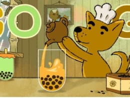 Google Shares Interactive Doodle To Celebrate Popular Bubble Tea