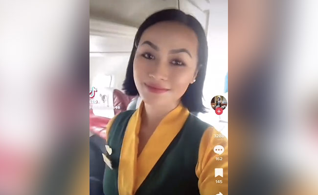 Viral Video Of Nepal Flight Air Hostess Is Old, Not 'Minutes Before Crash'