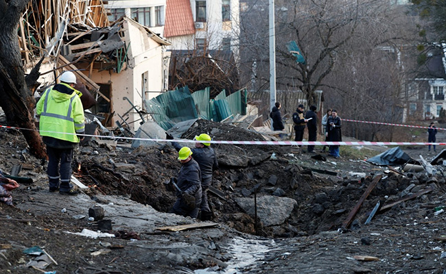 New Year Attacks Targeted Ukraine's Drone Production, Says Russia