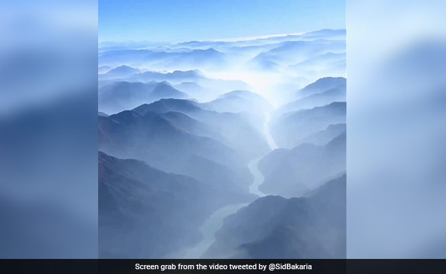 Watch: Aerial View Of Hills In Himachal Pradesh Taken From A Flight Stuns Internet