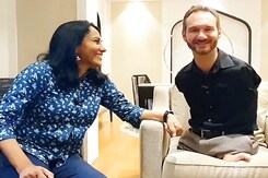 Nick, Who Doesn't Have Arms And Legs, Shows The World How To Live Nick, Who Doesn't Have Arms And Legs, Shows The World How To Live