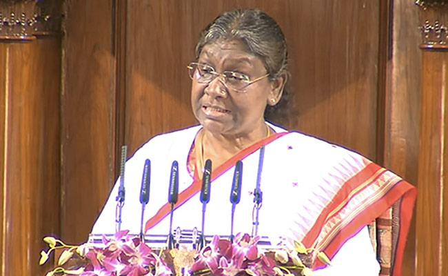 "India Has Fearless, Decisive Government Today": President To Parliament