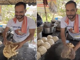 Viral Video: स्ट्रीट फूड वेंडर ने पराठे को नरम बनाने के लिए कर दिया उसका ये हाल, इंटरनेंट पर वायरल हुआ 'पिटाई पराठा' का वीडियो