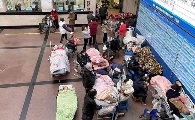 China Reported Nearly 220,000 New Weekly Covid Cases Till Jan 1: WHO