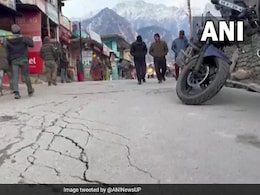 Fresh Cracks Appear On Rishikesh-Badrinath Highway, Vehicles Told To Go Slow