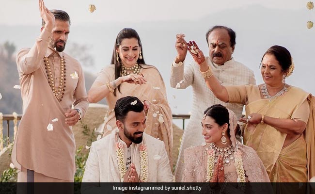 More Pics From Athiya Shetty And KL Rahul's Wedding Album