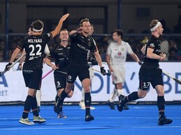 Hockey World Cup 2023 Final: जर्मनी ने जीता हॉकी विश्व कप, पेनल्टी शूटआउट में बेल्जियम को 5-4 से हराया Hockey World Cup 2023 Final: जर्मनी ने जीता हॉकी विश्व कप, पेनल्टी शूटआउट में बेल्जियम को 5-4 से हराया
