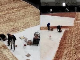 Watch: Pizza Hut Attempts To Make World's Largest Pizza With More Than 68,000 Slices