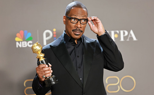 Golden Globe Awards: Only Eddie Murphy Could Have Joked About Will Smith's Oscar Slap