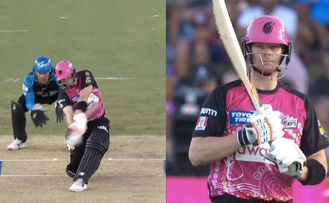 T20 क्रिकेट में भी आया स्टीव स्मिथ का भूचाल, केवल 56 गेंद पर ठोका शातक, BBL में गेंदबाजों के उड़ा दिए होश- Video
