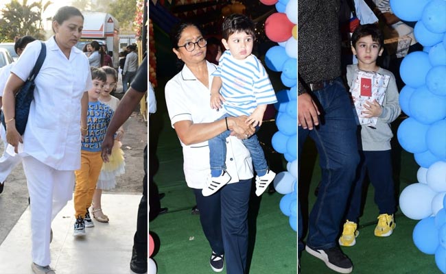 Taimur-Jeh Ali Khan, Yash-Roohi Johar And Others At Ekta Kapoor's Son Ravie's Birthday Bash