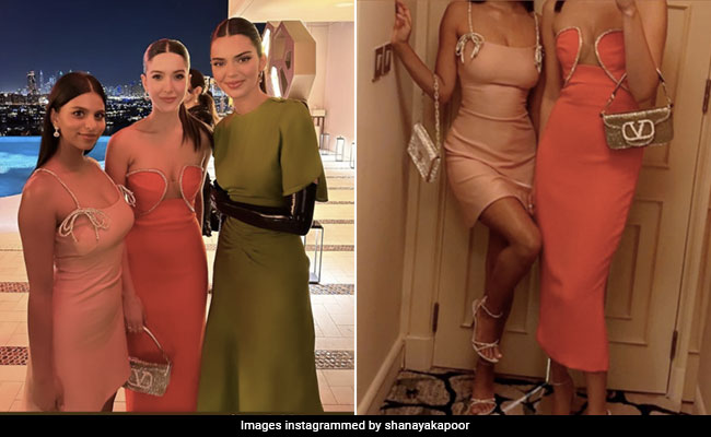 When Suhana Khan And Shanaya Kapoor Took Over Dubai In Slinky Dresses With Kendall Jenner By Their Side