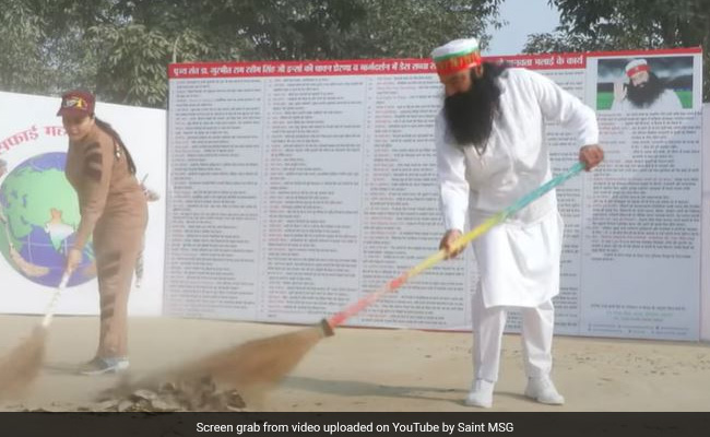 Rape Convict Ram Rahim Inaugurates Event, Haryana BJP Leaders Also Join