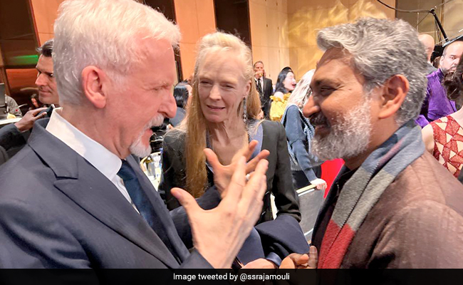 <i>RRR</i>'s New Celeb Fan: James Cameron Watched It Twice And Rajamouli Is "On Top Of The World"