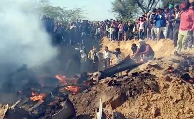 Aircraft Crashes In Rajasthan, 100 km From Madhya Pradesh Crash Site