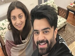 स्मृति ईरानी से मिलने उनके घर पहुंचे मनीष पॉल, खास मुलकाात के बाद बोले- एक ऐसे नेता... स्मृति ईरानी से मिलने उनके घर पहुंचे मनीष पॉल, खास मुलकाात के बाद बोले- एक ऐसे नेता...