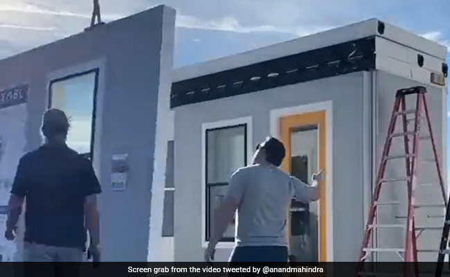 Anand Mahindra Posts Video of Portable Home, Internet Calls It Expensive