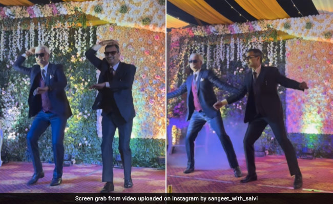 बुजुर्गों ने अपने धमाकेदार डांस से मचाया तहलका, बड़े मियां छोटे मियां गाने पर किए धांसू स्टेप्स, खूब बजीं सीटियां