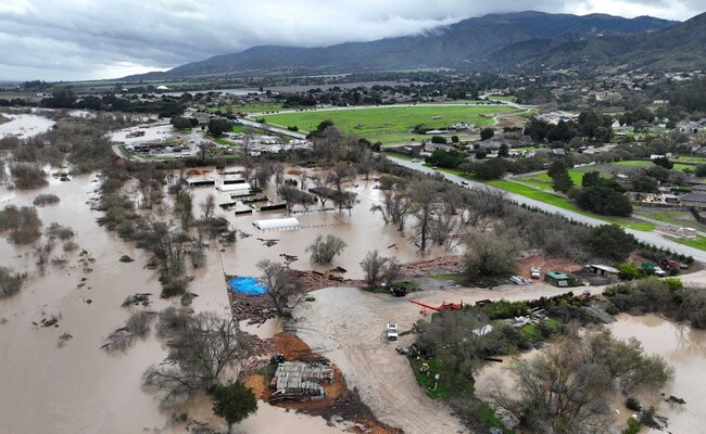 Biden Declares Disaster As New Storms Hit Flooded California