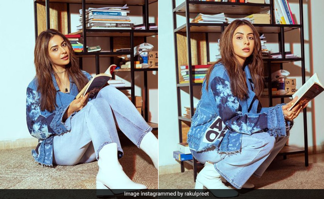 A Stylish Denim-On-Denim Look Brings Out Rakul Preet Singh's "Forever Goofy" Side