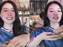 South Korean Woman Tries 10 Different Types Of Pani Puri; Watch Her Reaction