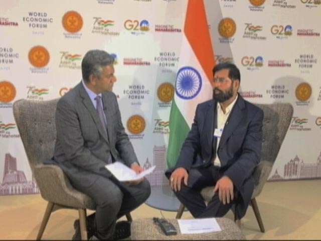 Maharashtra Targeting $1 Trillion Economy: Eknath Shinde To NDTV At Davos