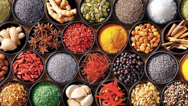 Spices are rich in flavour as well as nutrients and health benefits