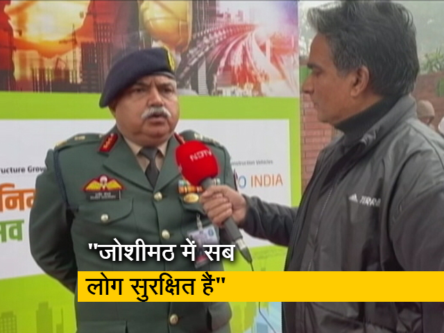 जोशीमठ में पुनर्वास जारी है और सब लोग सुरक्षित हैं : डीजी बीआर राजीव चौधरी