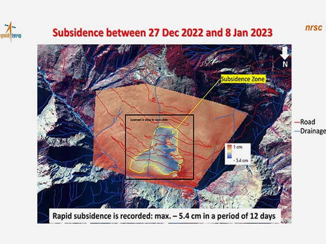 Joshimath Sank 5.4 cm In Just 12 Days, Show Satellite Images