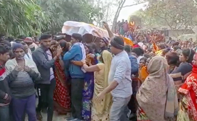 Bodies Of 4 Indian Victims Of Nepal Plane Crash Brought To UP's Ghazipur