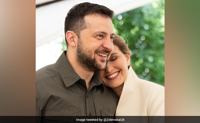 "You Smile Much Less Now": Ukraine's First Lady's Emotional Birthday Wish For Husband Zelensky