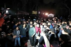 Stones Thrown At JNU Students Watching BBC Series On PM Narendra Modi Stones Thrown At JNU Students Watching BBC Series On PM Narendra Modi