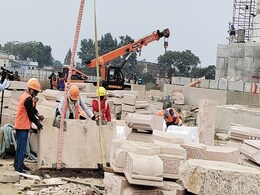 In Pics, Ram Temple Under Construction. Trust Member Says It's Half Done In Pics, Ram Temple Under Construction. Trust Member Says It's Half Done
