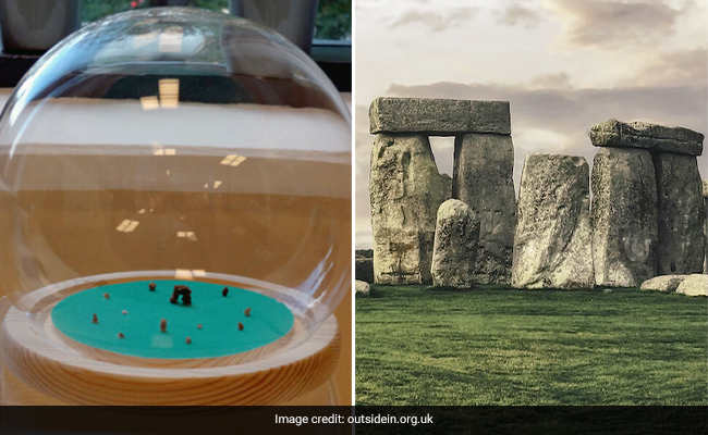 UK-Based Artist Creates Miniature Sculpture Of Stonehenge From Own Kidney Stones