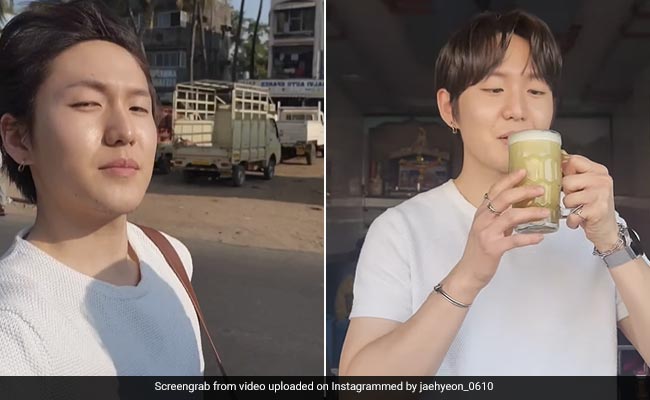 South Korean Blogger, On His Trip To India, Enjoys A Drink. Check What It Is