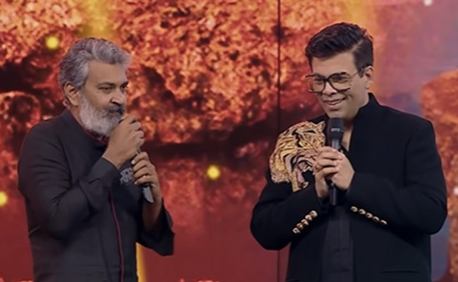 Throwback To When Karan Johar Asked SS Rajamouli For <i>RRR</i> Hindi Rights. The Director's Epic Reply