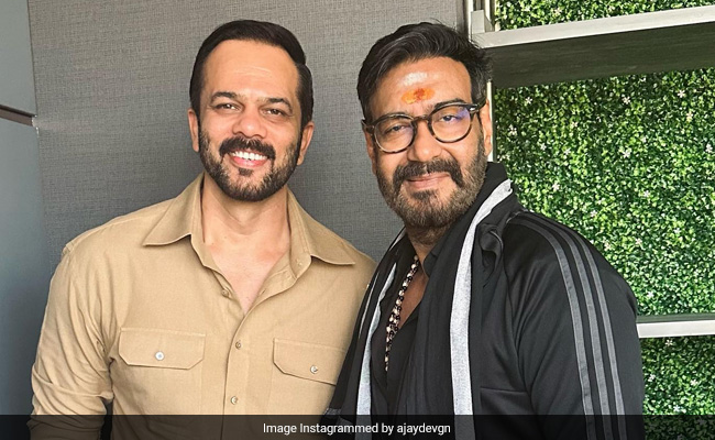 'सिंघम अगेन' के लिए रोहित शेट्टी से मिले अजय देवगन, बोले- ईश्वर की इच्छा रही तो यह हमारी एक साथ 11वीं ब्लॉकबस्टर होगी