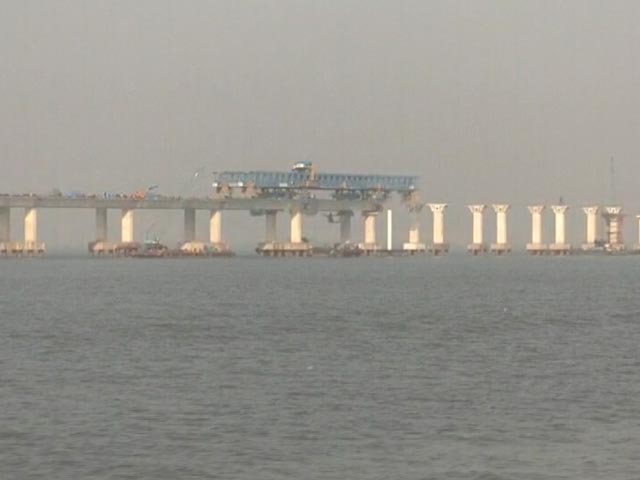 Watch: 22 km Sea-Bridge To Connect Mumbai With Navi Mumbai