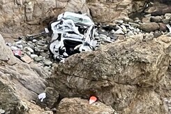 Indian-Origin US Man Drives Tesla Off Cliff With Wife, 2 Children Inside, Rescued Indian-Origin US Man Drives Tesla Off Cliff With Wife, 2 Children Inside, Rescued