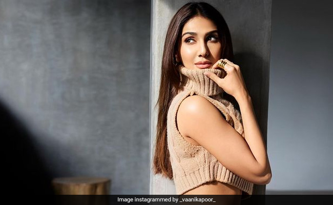 Vaani Kapoor's Wardrobe Of The Season Is "Winter Activated" In A Cropped Sweater, Skirt
