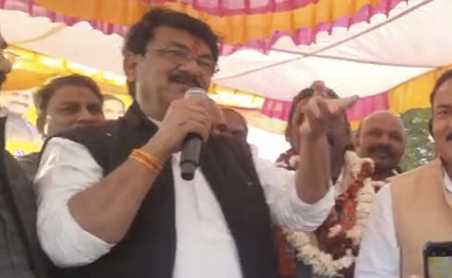 "Join BJP, Or Else Bulldozer...": Madhya Pradesh Minister's Threat