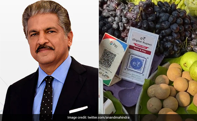 Watch: Anand Mahindra Uses India's Digital Currency E-Rupee To Buy Fruits